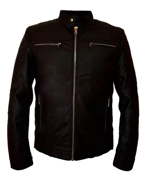 Campera Cuero Eco Hombre Entalladas Importadas De Calidad Camperas