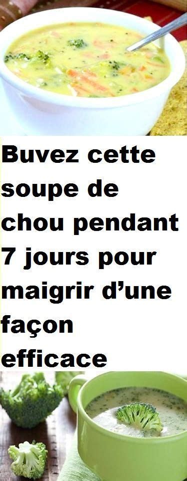 Buvez cette soupe de chou pendant 7 jours pour maigrir dune façon