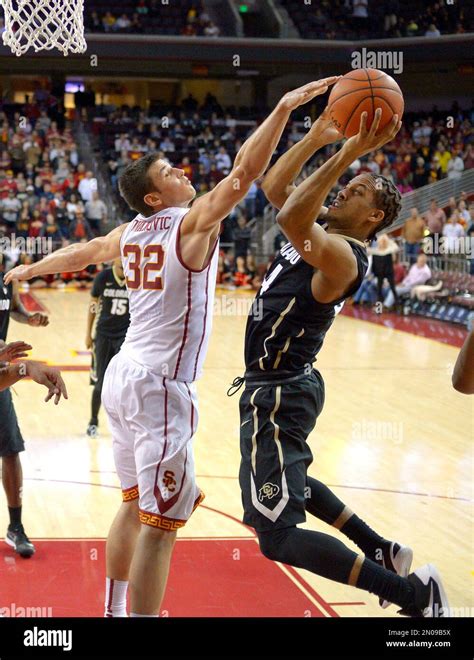 Colorado Guard Josh Fortune Right Shoots As Southern California