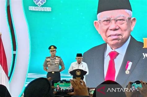 Wapres Resmikan Blk Komunitas Di Ponpes Darul Arkham Tangerang