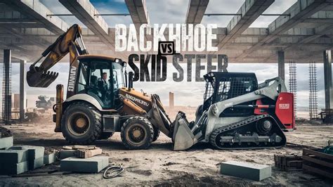 Backhoe Vs Skid Steer 2025 Comparison • Heavy Equipment Appraisal