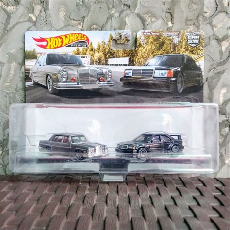 Jual HOT WHEELS PREMIUM CC 2 Pack Mercedes Benz Shopee Indonesia