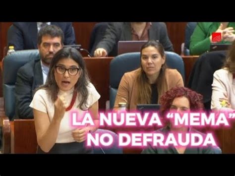 La sustituta de Mónica García en la misma senda YouTube