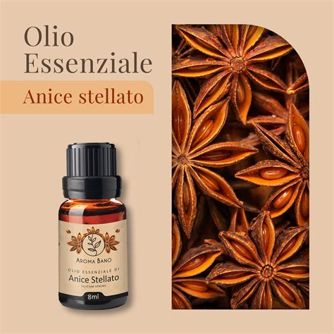 Olio Essenziale Anice Stellato Aroma Bano Uso Alimentare