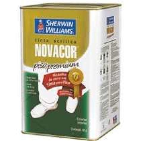 Tinta Acrilico Fosco Novacor Piso Sherwin Williams Lata 18 Litros