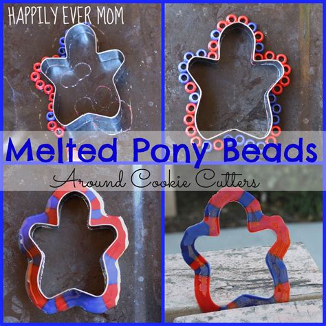 Melted Pony Bead And Tissue Paper Suncatcher Happily Ever Mom