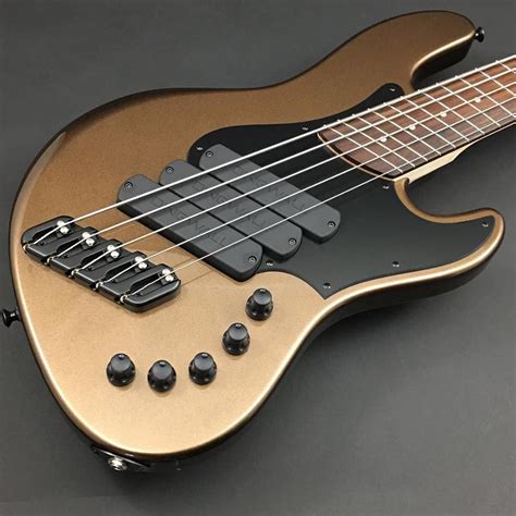 Dingwall Guitars 5 Super J 3x In Black Gold Guitar Bass Guitar Dingwall