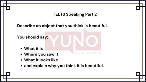 25 Jan 2023 IELTS Speaking Part 2 3 Beauty Sample Answer