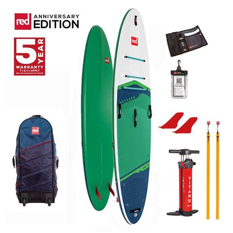 Red Paddle Voyager 126 Inflatable Sup Anniversary Edition