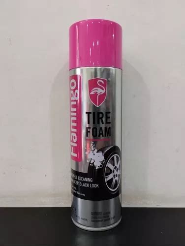 Limpia Cauchos En Espuma Tire Foam Flamingo F003 650ml MercadoLibre