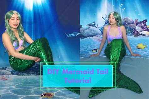 DIY Mermaid Tail Tutorial