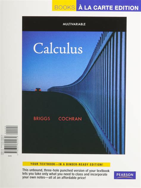 Multivariable Calculus Books A La Carte Plus Mymathlab Mystatlab