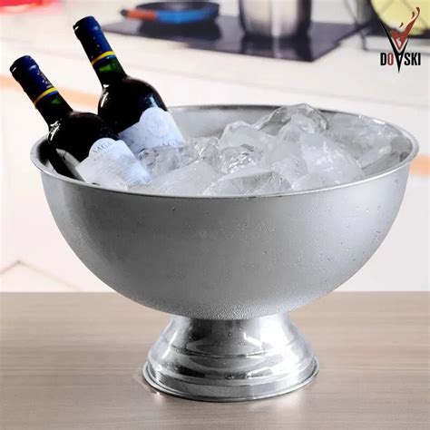 2018 Doski Ice Bucket Bowl Shape Champagne Bucket Large Whisky Beer ...