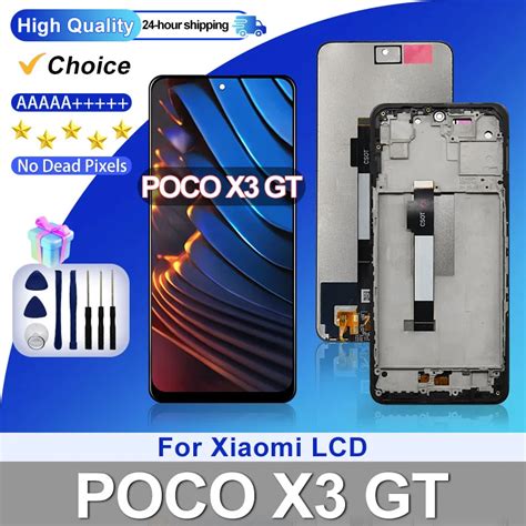 Pantalla Lcd Para Xiaomi Poco X3 Gt Montaje De Digitalizador Con