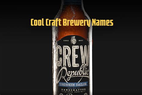 300 Cool Craft Brewery Names - Kitchen Business