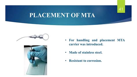 Mineral Trioxide Aggregate Presentationpptx