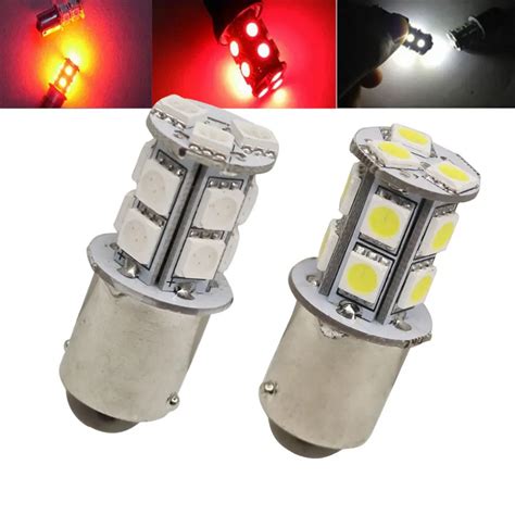 2PCS Lot 1156 13 SMD BA15S LED Bulb Lamp P21W R5W Turn Signal Reverse