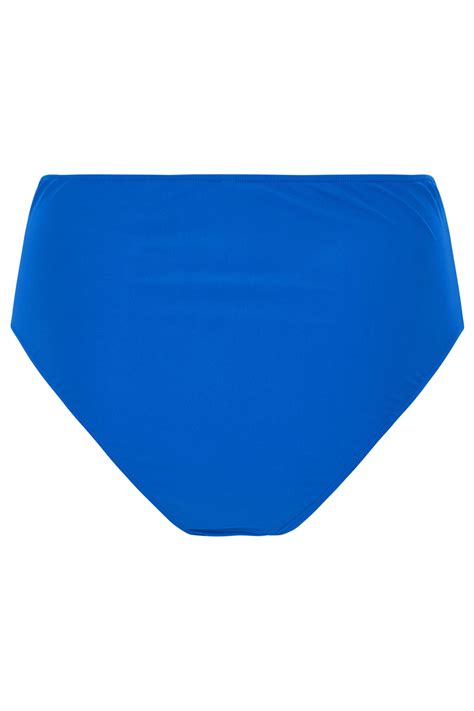 YOURS Plus Size Blue V Front Bikini Brief Yours Clothing