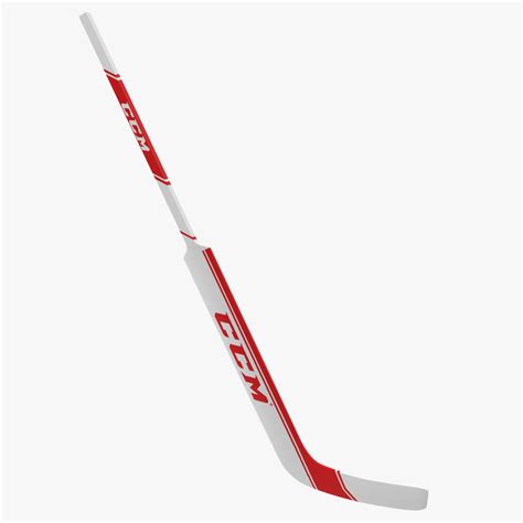 goalie hockey stick ccm 3d model