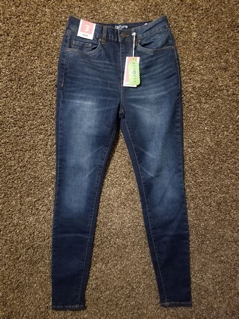 Refuge Miami High Rise Super Skinny Womens Size Gem