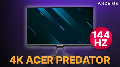 Zoll Acer Predator Mit Hz K Gaming Monitor Jetzt So G Nstig