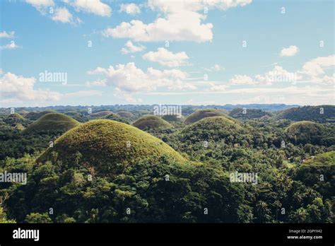 chocolate hills bohol Stock Photo - Alamy