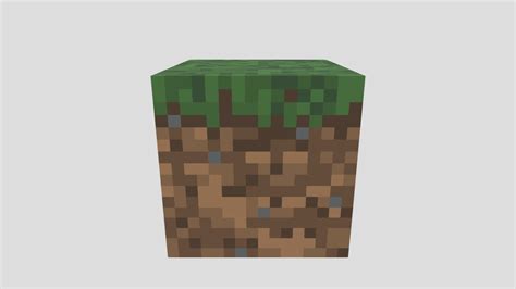 Minecraft Grass Download Free 3d Model By Timmyyom36 [0f077be] Sketchfab