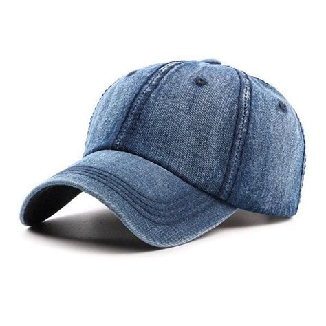 Retro Denim Baseball Captravel Sunshade Hat Denim Baseball Cap