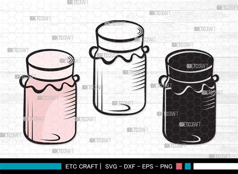 Mason Jars Svg Cut File Bottle Svg Graphic By Pixel Elites · Creative Fabrica