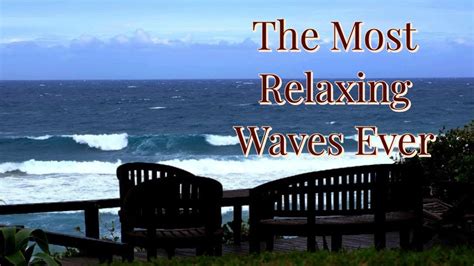 The Most Relaxing Waves Ever Ocean Wave Sounds Tropical Beach View