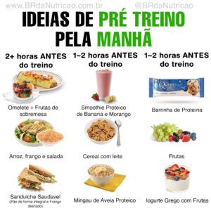 Ideias De O Que Comer Antes Do Treino De Manh Br