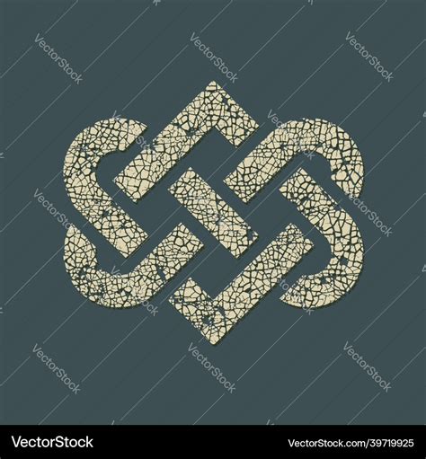 Love symbol celtic knot decoration Royalty Free Vector Image