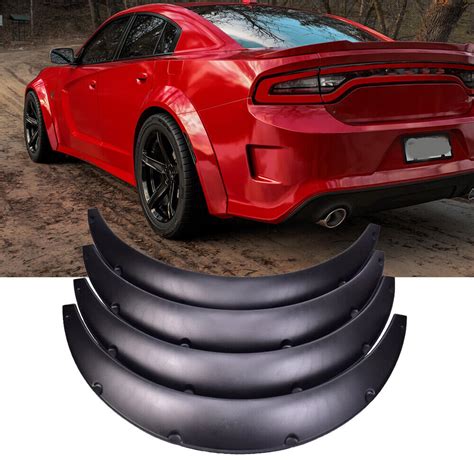 For Dodge Challenger RT SRT SXT Fender Flares Wide Body Kit Wheel