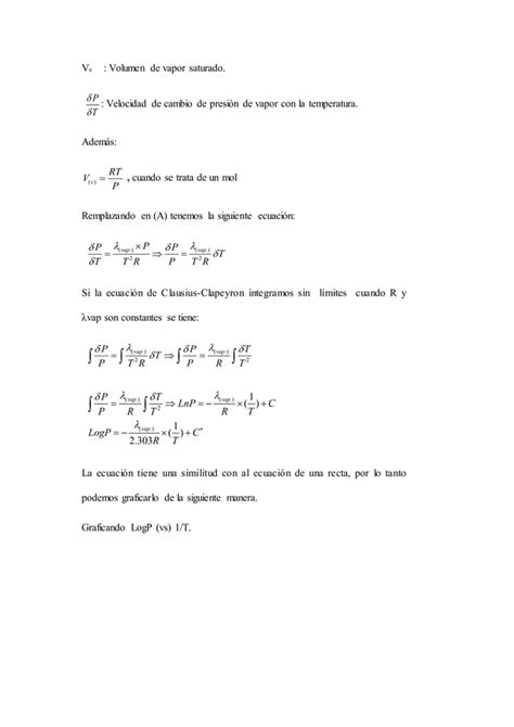 Fisicoquimica Presion De Vapor Pdf