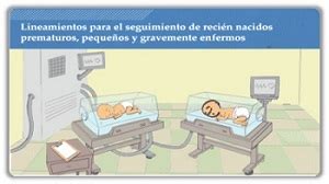 Lineamientos para el seguimiento de recién nacidos prematuros pequeños