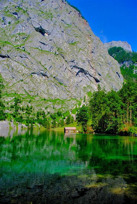 Bootshaus Fischunkelalm Obersee Nationalpark Berchtesgade Flickr