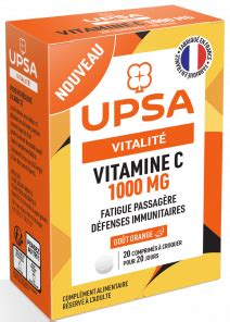 Vitalit Vitamine C Mg Upsa Compl Ment Alimentaire