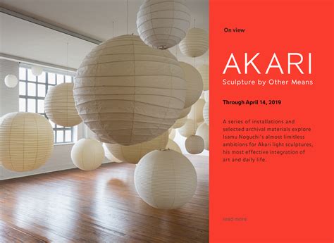 Akari Sculpture By Other Means The Noguchi Museum Noguchi Light