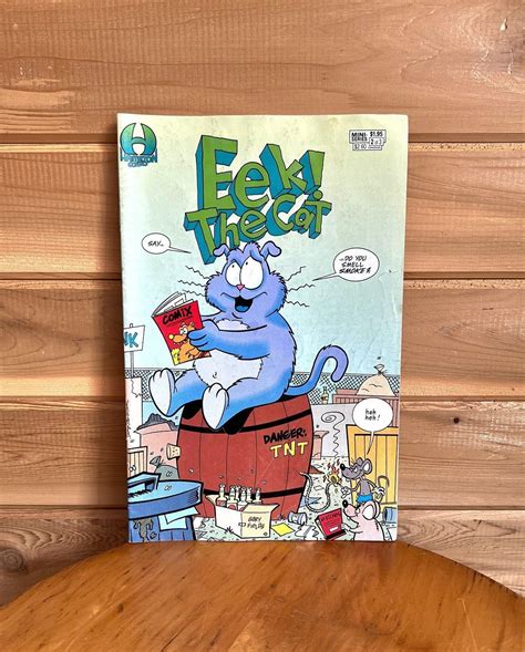 Eek The Cat Comic Book Mini Series 2 Of 3 Vintage 2002 Comic Books