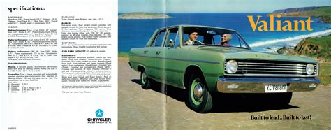 1967 Chrysler Ve Valiant Brochure