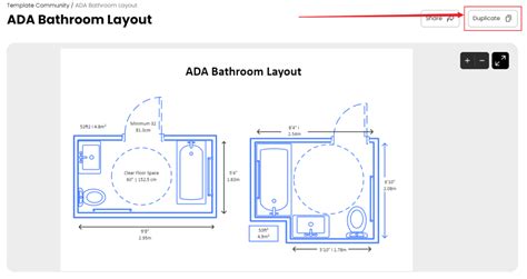 Free Editable Bathroom Floor Plan Examples And Templates Edrawmax