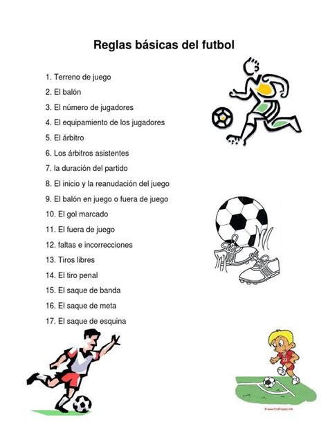 Reglas Para Jugar Fútbol Procedimientos Y Sanciones Jugando Ando