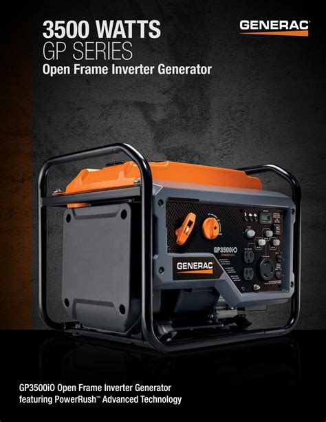 Generac 3500 Watts Gp Series By Ram Tool Construction Supply Co Issuu