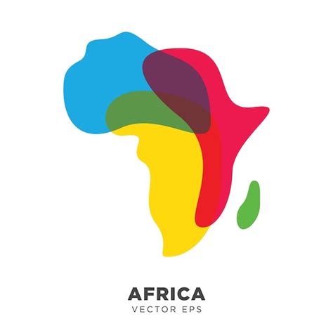 Premium Vector Creative Africa Map Vector