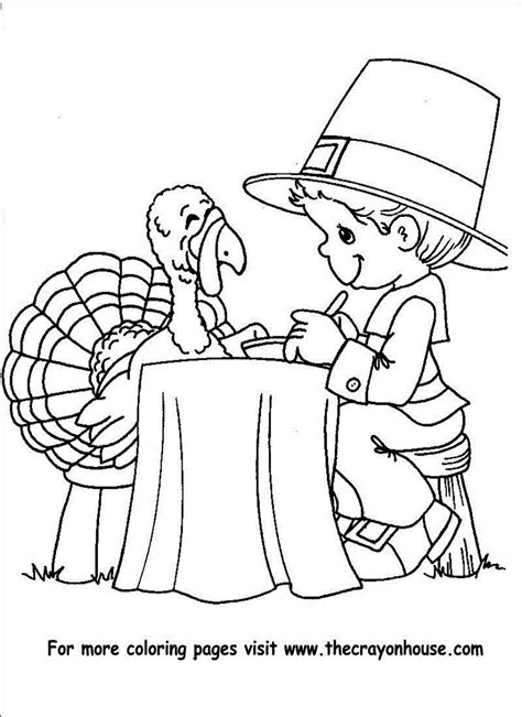 Pilgrims Coloring Page - The Pilgrims Coloring pages: The Pilgrims flee ...
