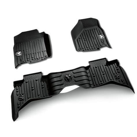 2013 2022 Ram All Weather Floor Mats Bucket Style Regular Cab Black 82215579ab Canada Mopar