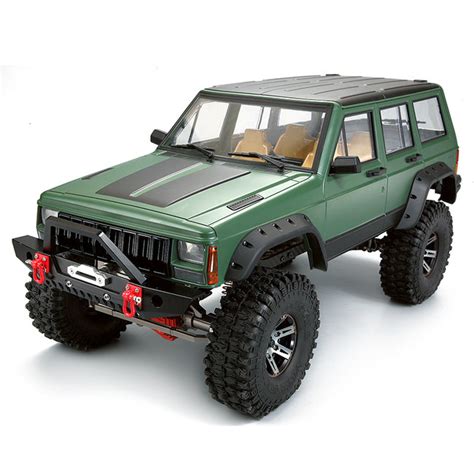 Injora 313mm 123 Wheelbase Jeep Cherokee Painted Hard Plastic Body F