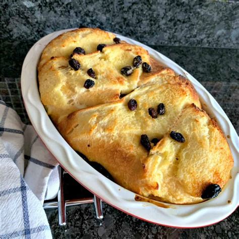 Light and Fluffy Coconut Bread and Butter Pudding | Lovefoodies