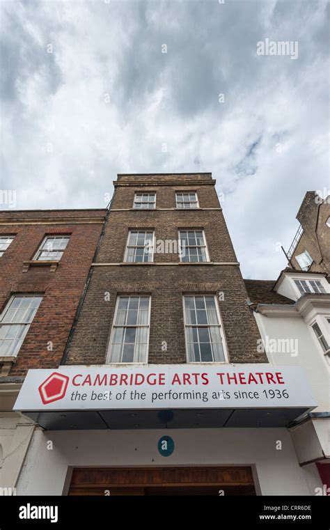 cambridge arts theatre uk stock photo alamy