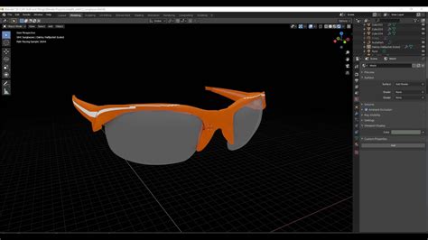 Sunglasses Tutorial Blender 2 8 Part 2 Mirror Modifier And